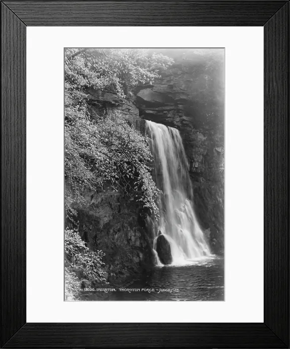 Framed Print : Thornton Force Waterfall Framed Print : Thornton Force Waterfall