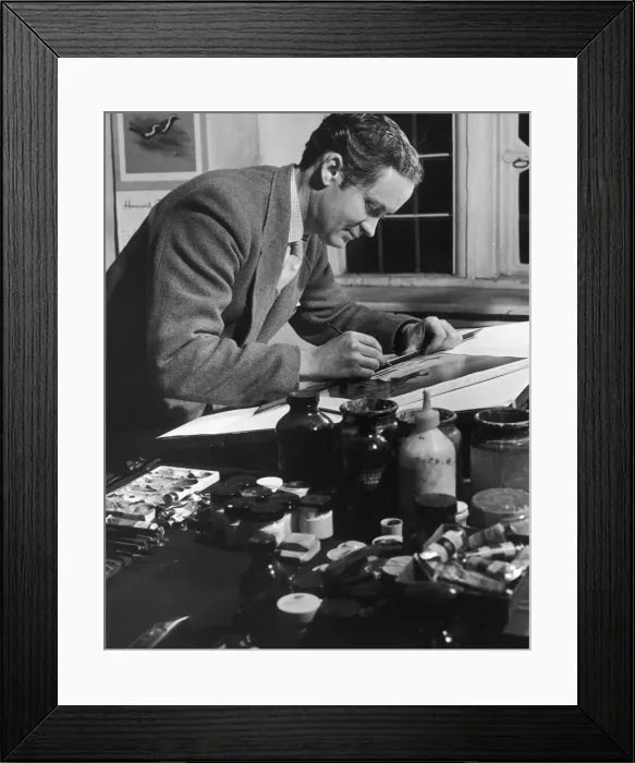 Framed Print : Retouching Paintings Framed Print : Retouching Paintings