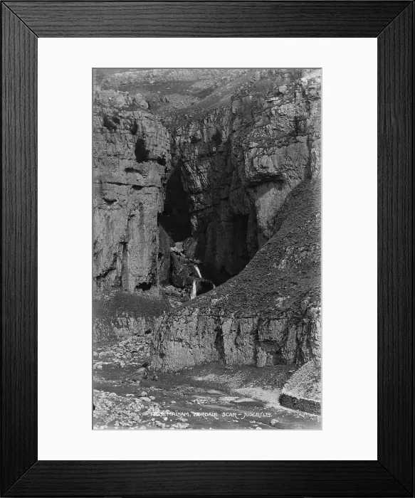 Framed Print : Gordale Scar Framed Print : Gordale Scar