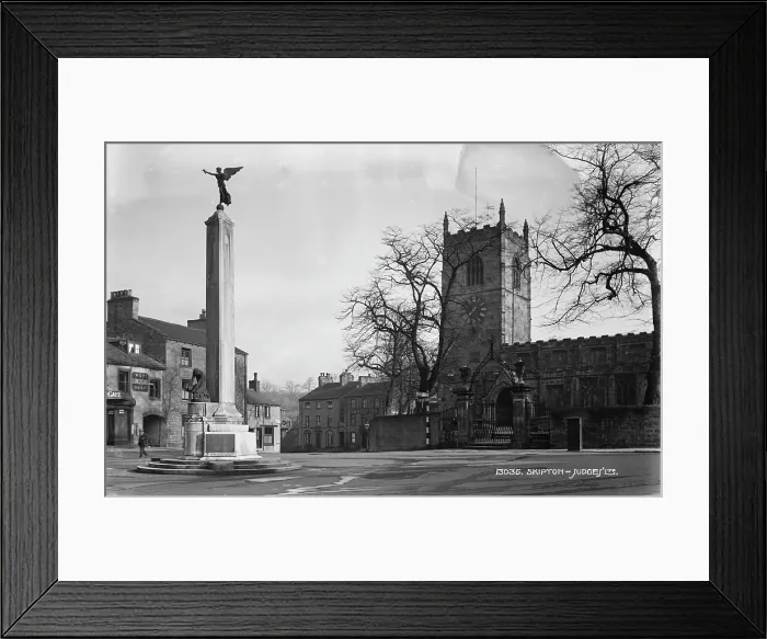 Framed Print : Historic View of Skipton Framed Print : Historic View of Skipton