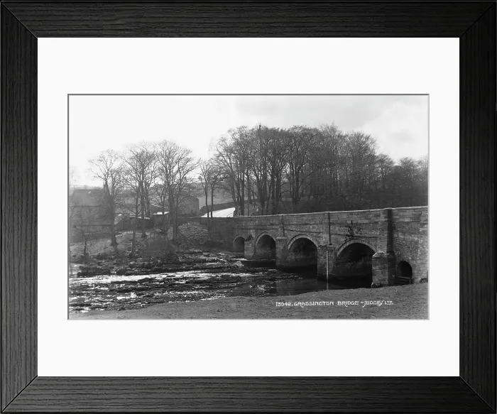 Framed Print : Grassington Bridge Framed Print : Grassington Bridge