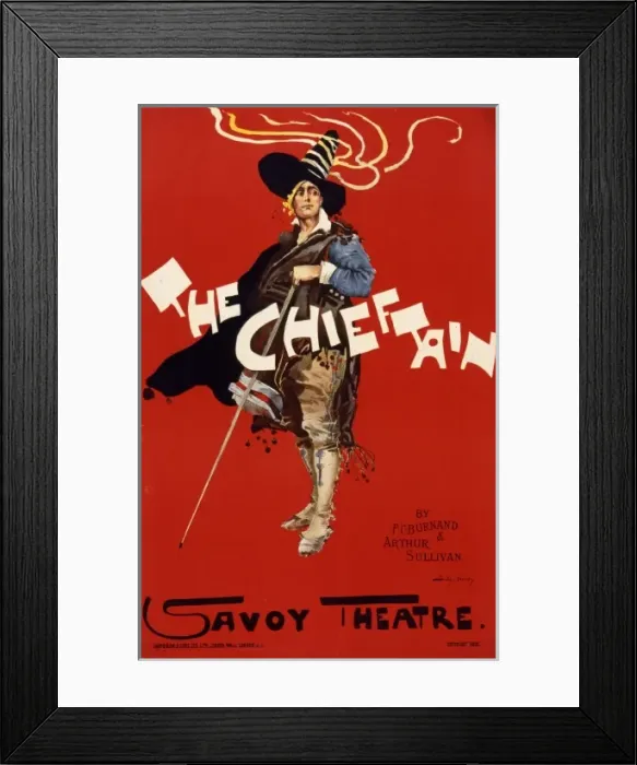 Framed Print : Poster for The Chieftain Framed Print : Poster for The Chieftain