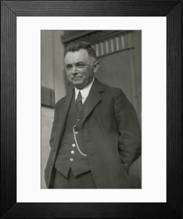Framed Print : Professor Christian Winther of Copenhagen University Framed Print : Professor Christian Winther of Copenhagen University