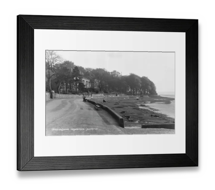 Framed Print : Promenade at Arnside Framed Print : Promenade at Arnside