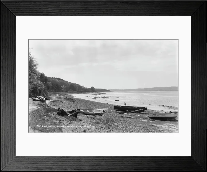 Framed Print : Arnsid Beach Scene Framed Print : Arnsid Beach Scene