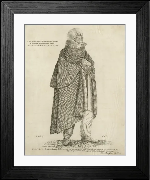 Framed Print : Christophoros Lee Sugg, Professor of Internal Elocution Framed Print : Christophoros Lee Sugg, Professor of Internal Elocution