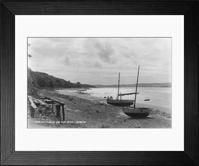 Framed Print : Arnsid by the Boat House Framed Print : Arnsid by the Boat House
