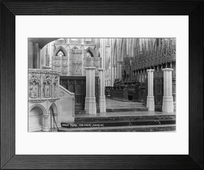 Framed Print : The Choir of Truro Cathedral Framed Print : The Choir of Truro Cathedral