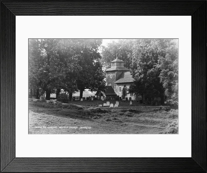 Framed Print : Wotton Church Framed Print : Wotton Church