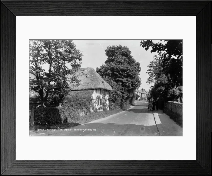 Framed Print : The Oldest House in Lingfield Framed Print : The Oldest House in Lingfield