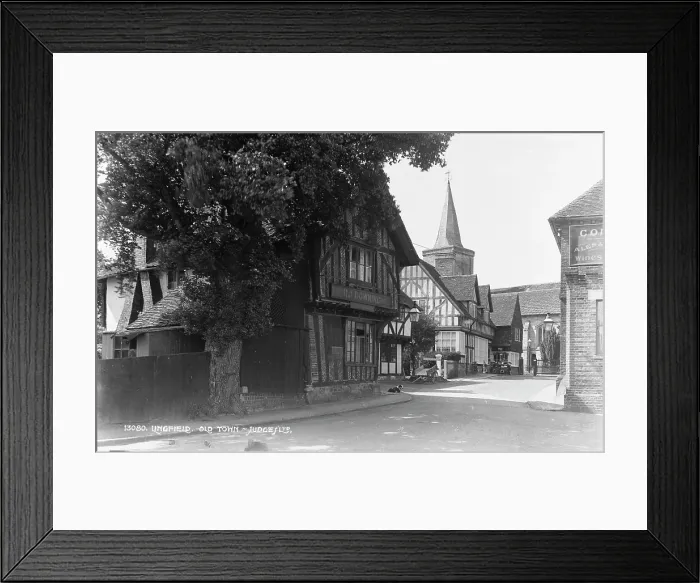 Framed Print : Old Town in Lingfield Framed Print : Old Town in Lingfield