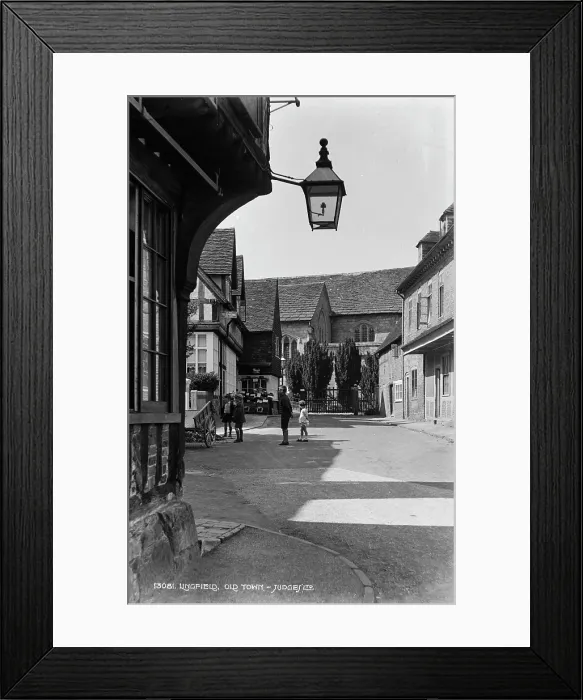 Framed Print : Lingfield Old Town Framed Print : Lingfield Old Town