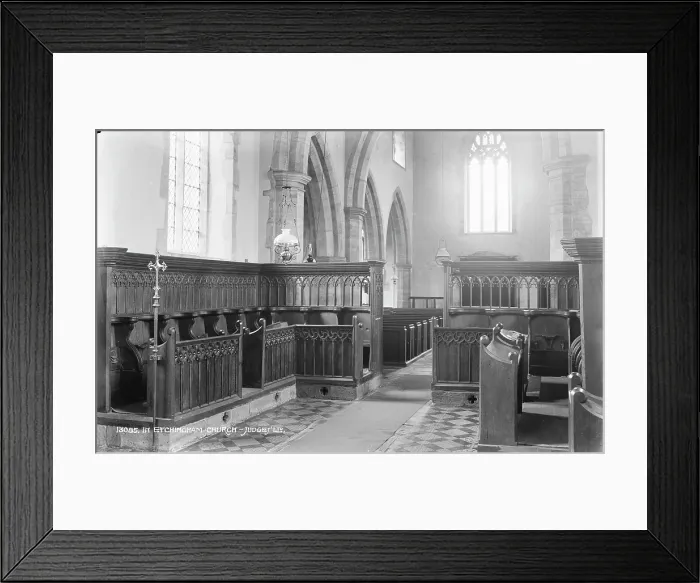 Framed Print : Interior of Etchingham Church Framed Print : Interior of Etchingham Church