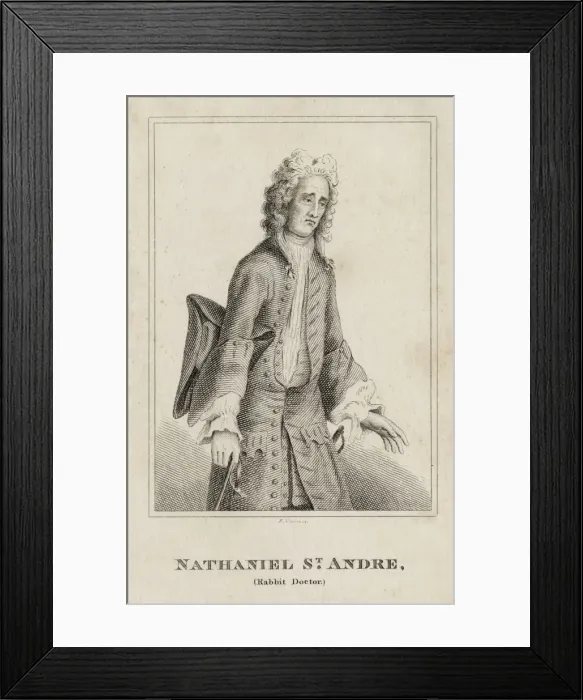 Framed Print : Nathaniel St Andre, Rabbit Docto Framed Print : Nathaniel St Andre, Rabbit Docto