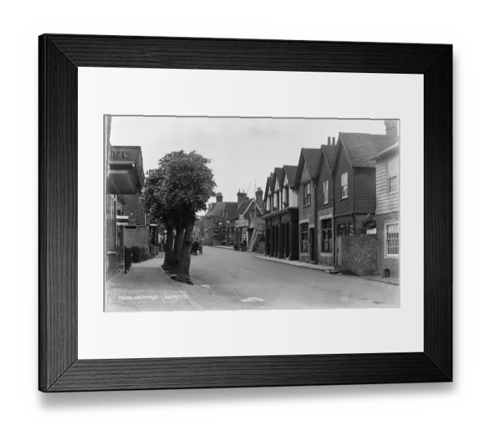 Framed Print : Historic Street Scene in Wadhurst Framed Print : Historic Street Scene in Wadhurst