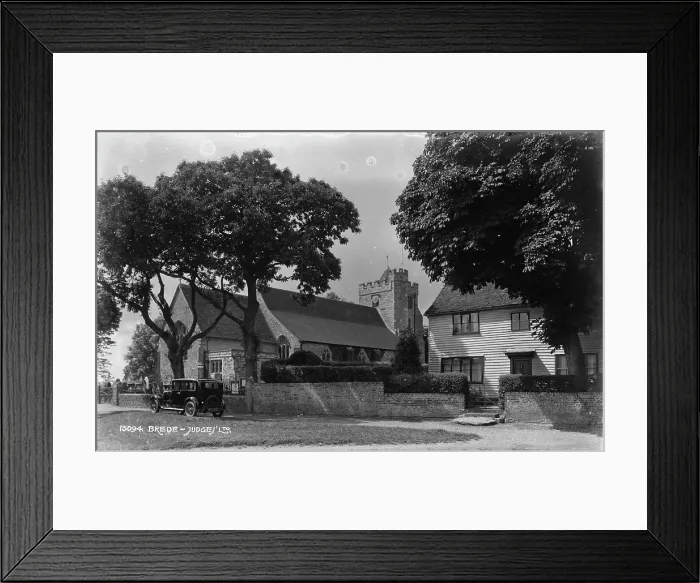 Framed Print : Historic Brede Village Scene Framed Print : Historic Brede Village Scene