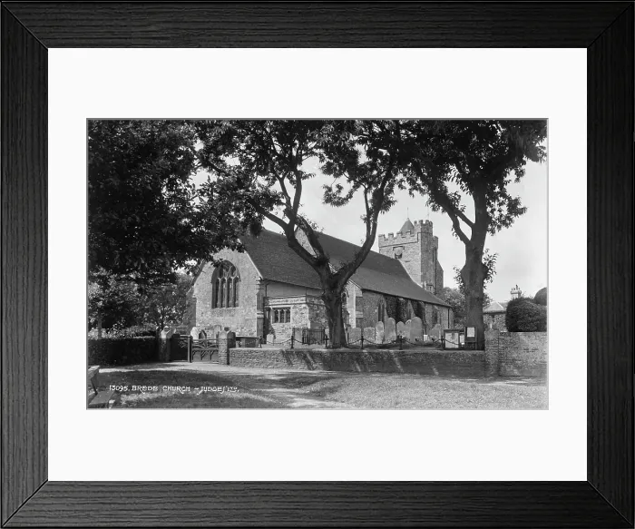 Framed Print : Brede Church Framed Print : Brede Church