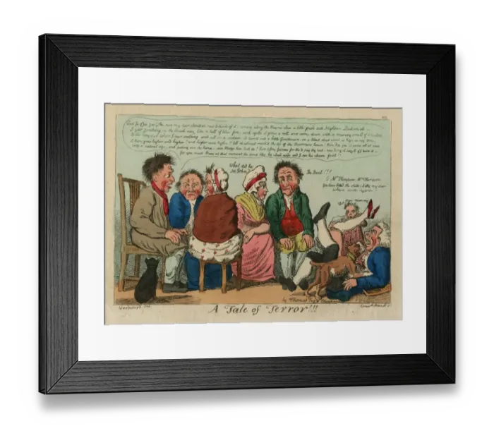 Framed Print : A Tale of Terror Framed Print : A Tale of Terror