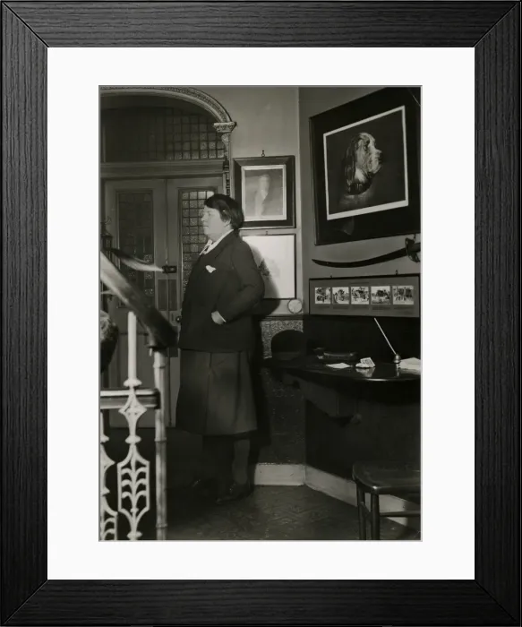Framed Print : Harry Prices investigations into Helen Duncan Framed Print : Harry Prices investigations into Helen Duncan
