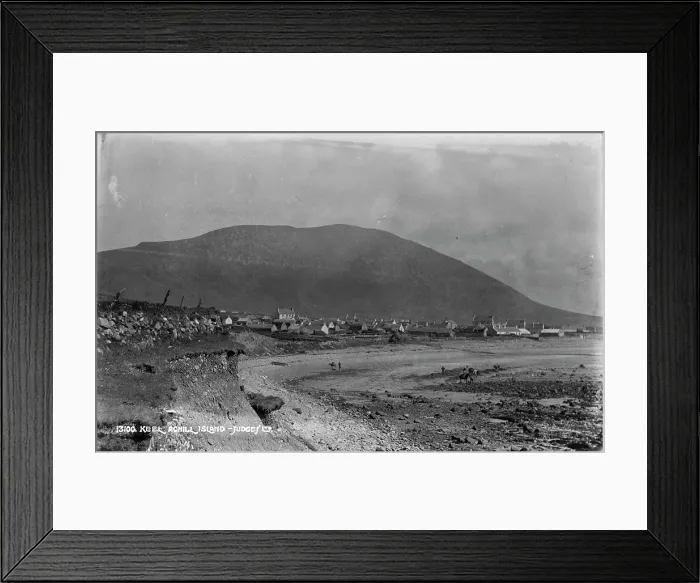 Framed Print : Scenic View of Keel, Achill Island Framed Print : Scenic View of Keel, Achill Island