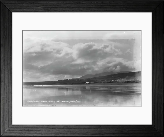 Framed Print : Achill Island, Keel Wet Sands Framed Print : Achill Island, Keel Wet Sands