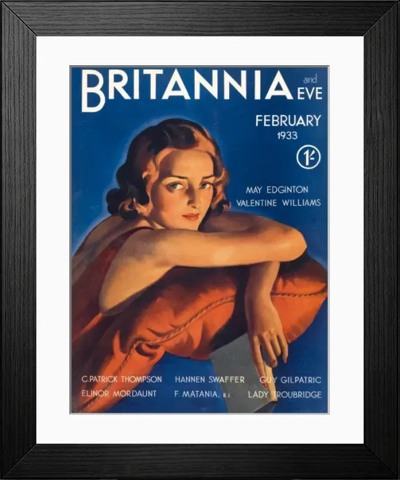 Framed Print : Britannia and Eve, February 1933 Framed Print : Britannia and Eve, February 1933