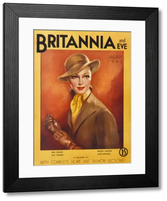 Framed Print : Britannia and Eve January 1943 Framed Print : Britannia and Eve January 1943