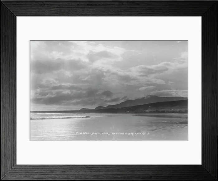 Framed Print : Evening Clouds Over Keel, Achill Island Framed Print : Evening Clouds Over Keel, Achill Island