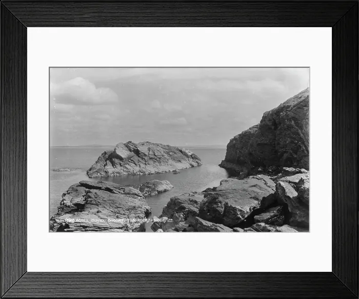 Framed Print : The Rocks at Dugort, Achill Island Framed Print : The Rocks at Dugort, Achill Island