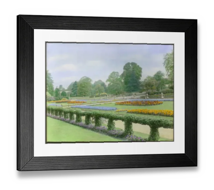 Framed Print : Spring bedding at Kew Gardens Framed Print : Spring bedding at Kew Gardens