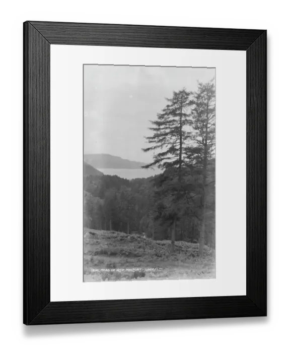 Framed Print : Scenic View of Loch Meilfort Framed Print : Scenic View of Loch Meilfort