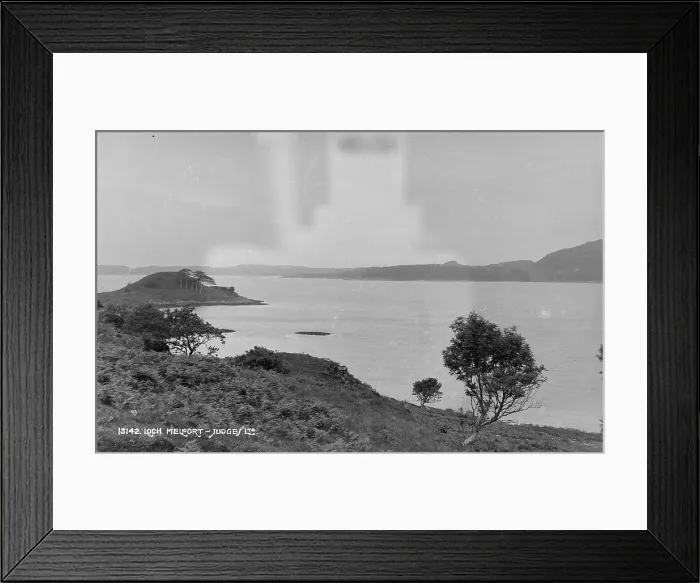 Framed Print : Scenic View of Loch Melefort Framed Print : Scenic View of Loch Melefort