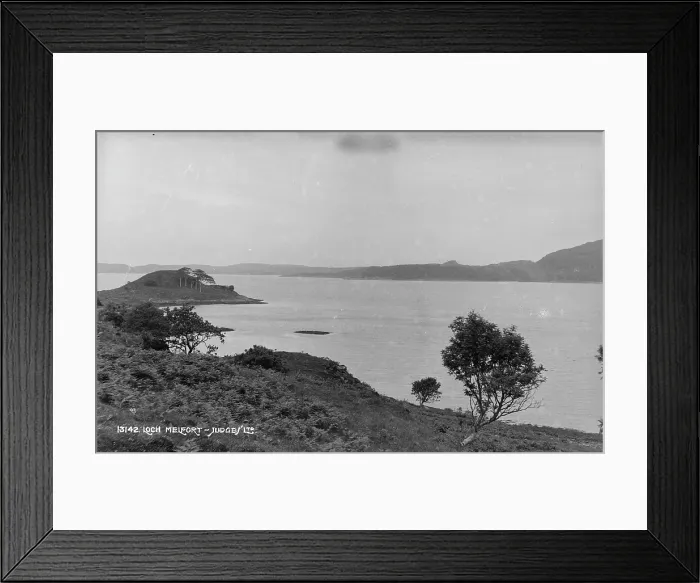 Framed Print : Scenic View of Loch Melfort Framed Print : Scenic View of Loch Melfort