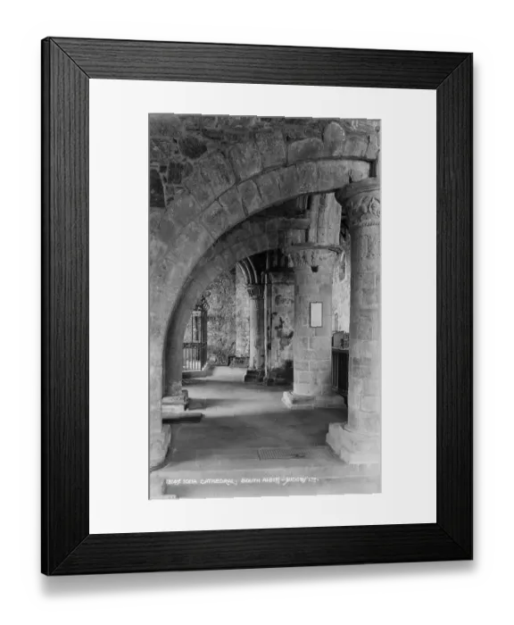 Framed Print : Iona Cathedral South Aisle Framed Print : Iona Cathedral South Aisle