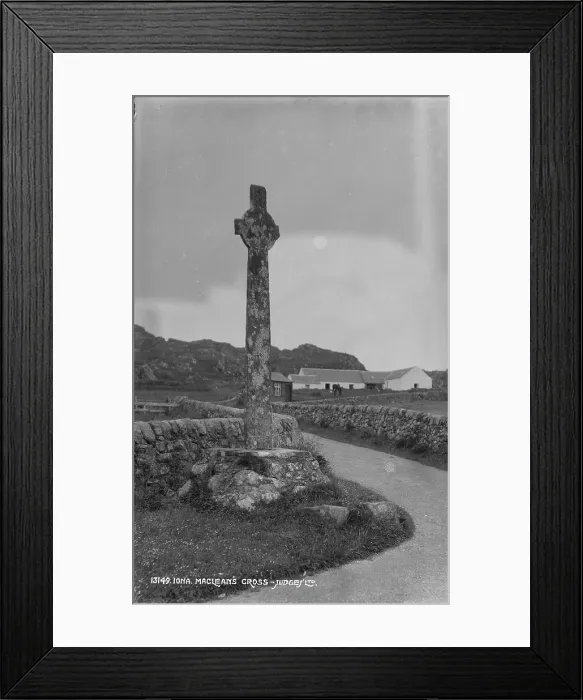 Framed Print : Maclean's Cross on Iona Framed Print : Maclean's Cross on Iona