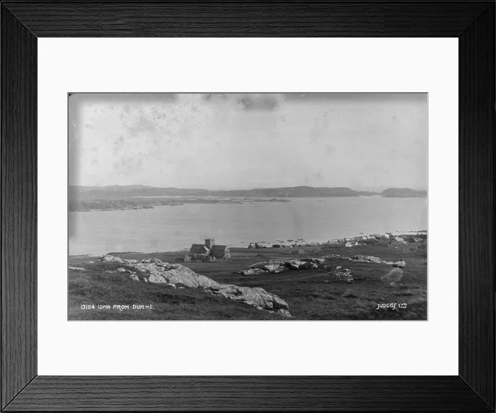 Framed Print : View of Iona from Dun Framed Print : View of Iona from Dun