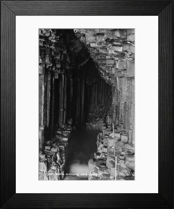 Framed Print : Fingal's Cave on Staffa Framed Print : Fingal's Cave on Staffa
