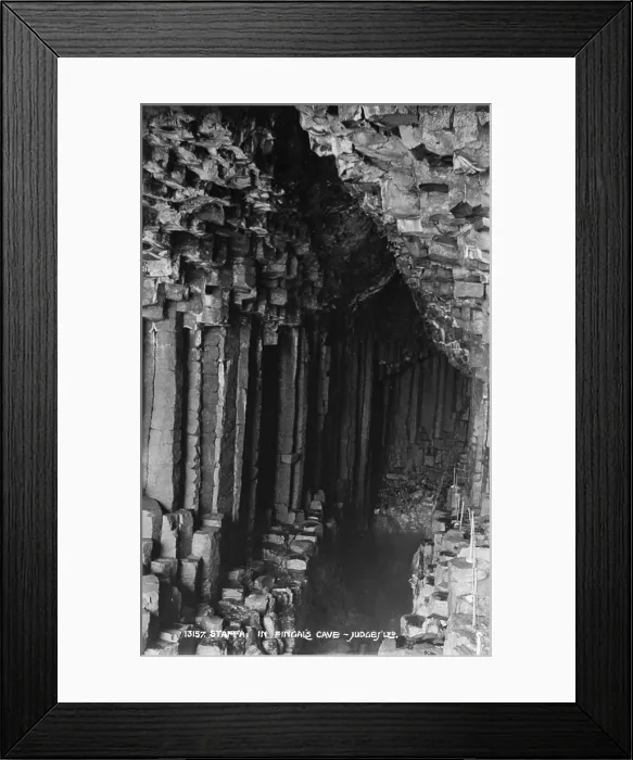Framed Print : Fingal's Cave on Staffa Framed Print : Fingal's Cave on Staffa