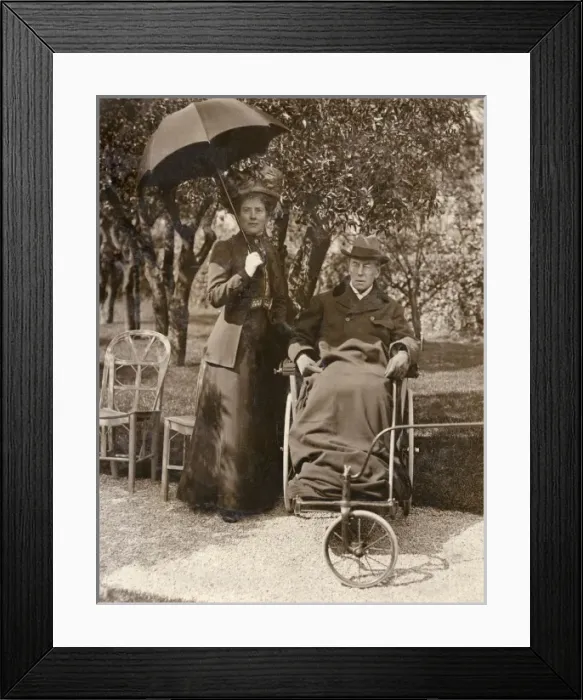 Framed Print : Joseph Chamberlain at Cannes, France Framed Print : Joseph Chamberlain at Cannes, France