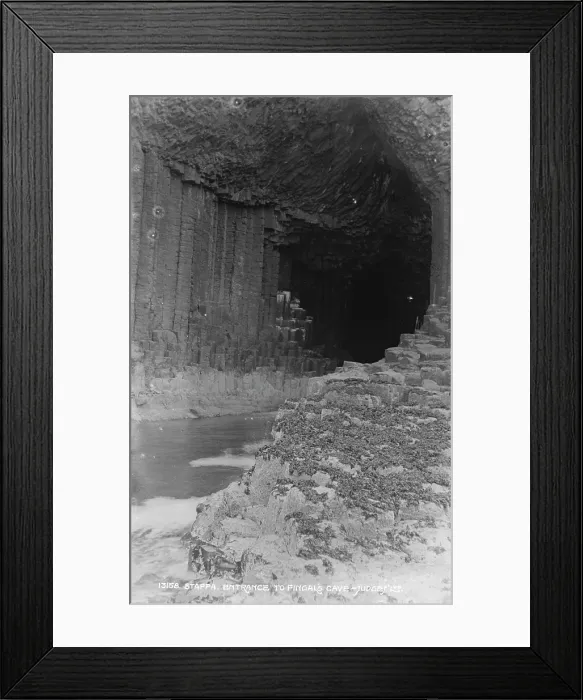 Framed Print : Entrance to Fingal's Cave Framed Print : Entrance to Fingal's Cave