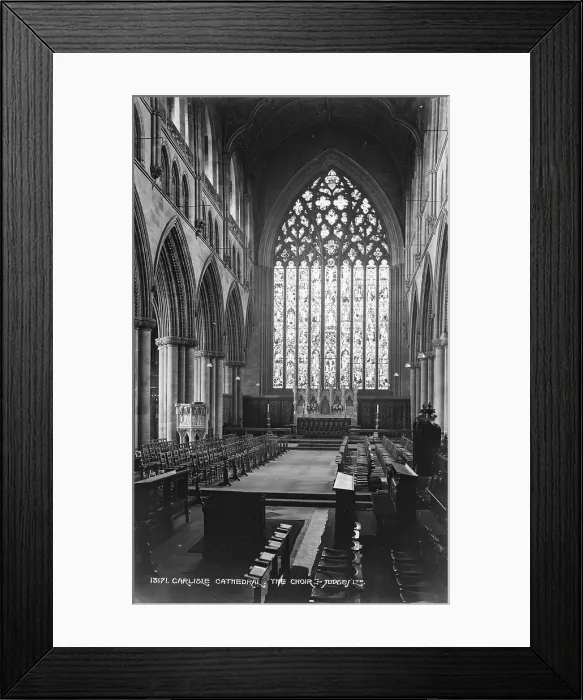 Framed Print : The Choir of Carlisle Cathedral Framed Print : The Choir of Carlisle Cathedral