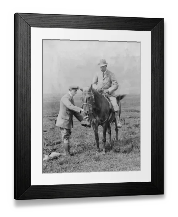 Framed Print : Prince of Wales (George V) at Bolton Abbey Framed Print : Prince of Wales (George V) at Bolton Abbey