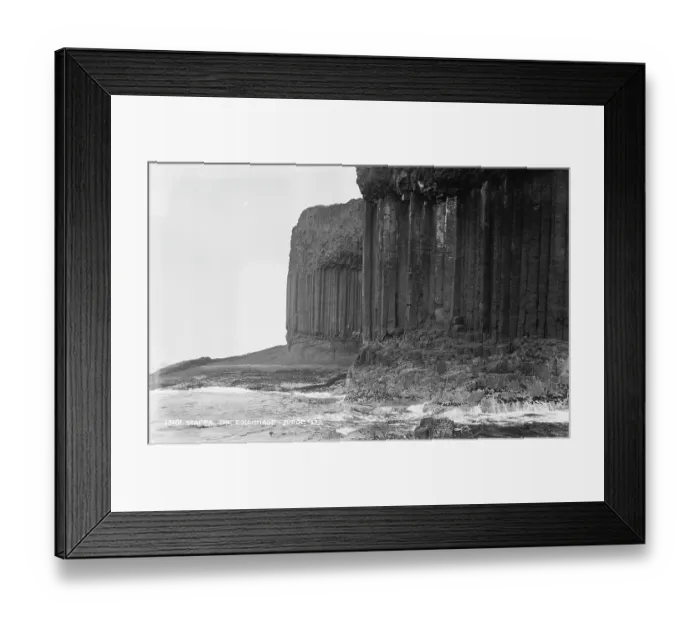 Framed Print : The Colonnade, Staffa Framed Print : The Colonnade, Staffa