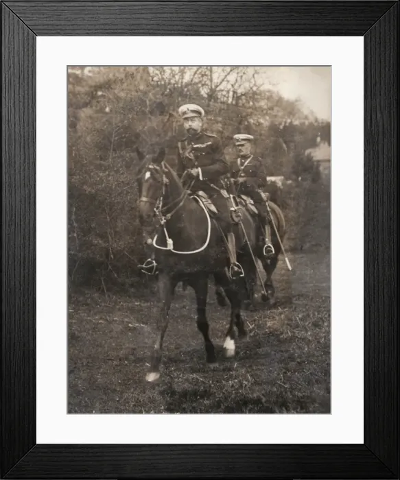 Framed Print : Prince of Wales at manoeuvres near Aldershot Framed Print : Prince of Wales at manoeuvres near Aldershot