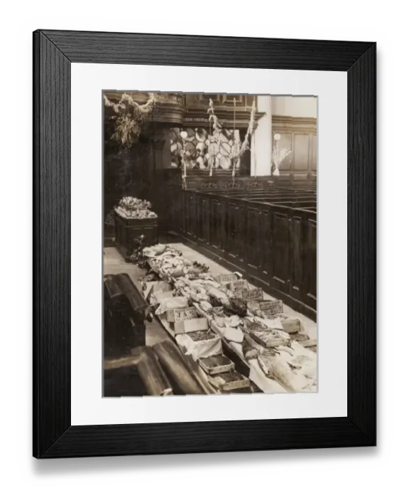 Framed Print : Harvest festival with fish Framed Print : Harvest festival with fish