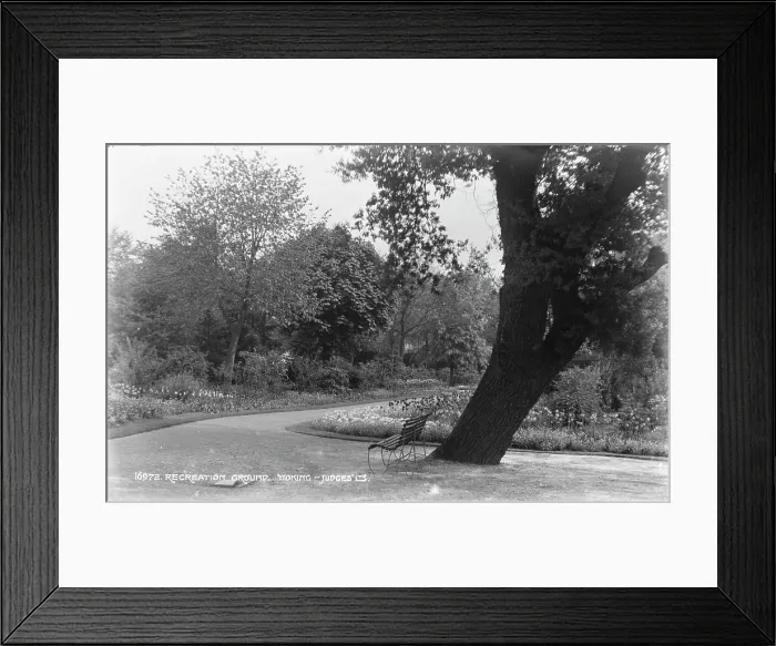 Framed Print : Recreation Ground in Yoking Framed Print : Recreation Ground in Yoking