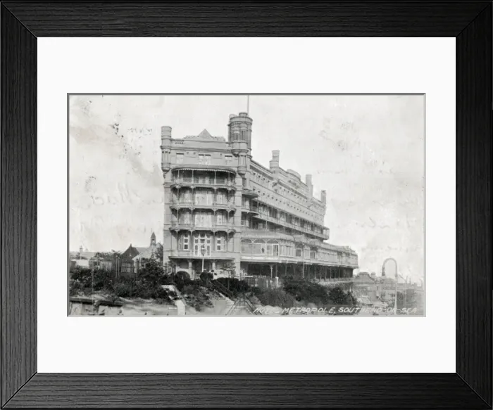 Framed Print : Hotel Metropole, Southend on Sea, Essex Framed Print : Hotel Metropole, Southend on Sea, Essex