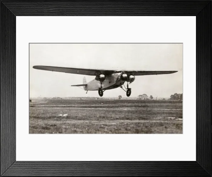 Framed Print : Richard Byrds attempt to fly the Atlantic Framed Print : Richard Byrds attempt to fly the Atlantic
