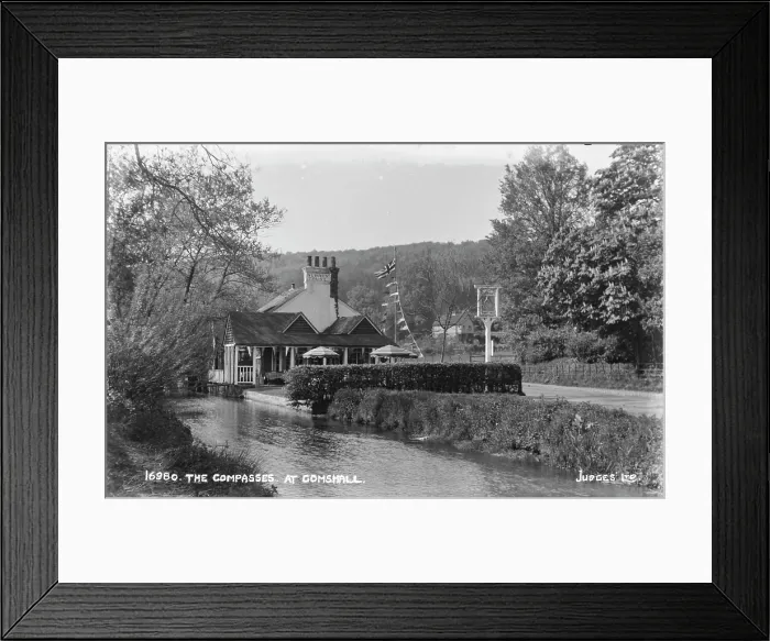 Framed Print : The Compasses at Gomshall Framed Print : The Compasses at Gomshall