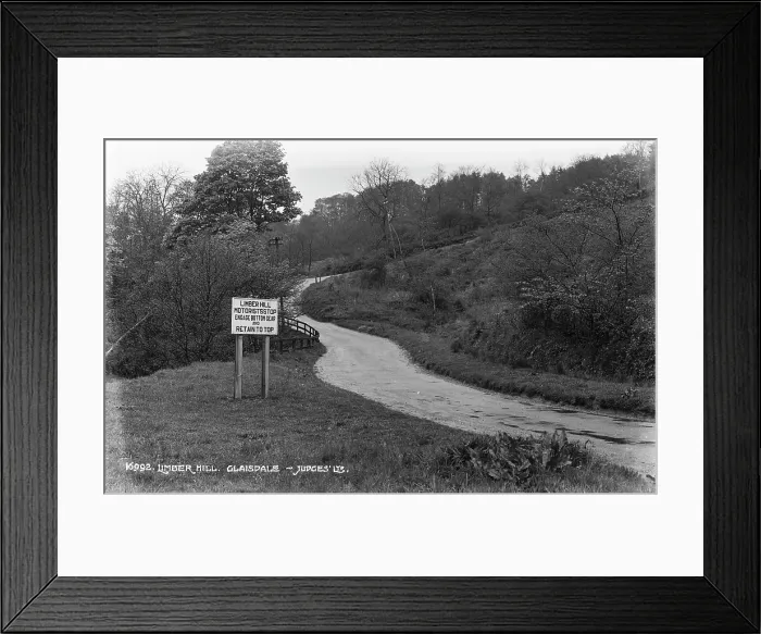 Framed Print : Limber Hill Motorists Stop